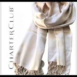 Charter club silk Scarf